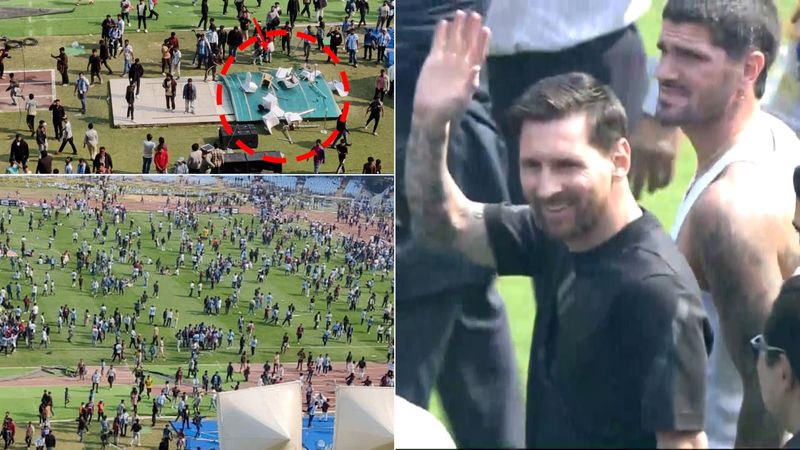 Messi Kolkata Salt Lake Stadium incident